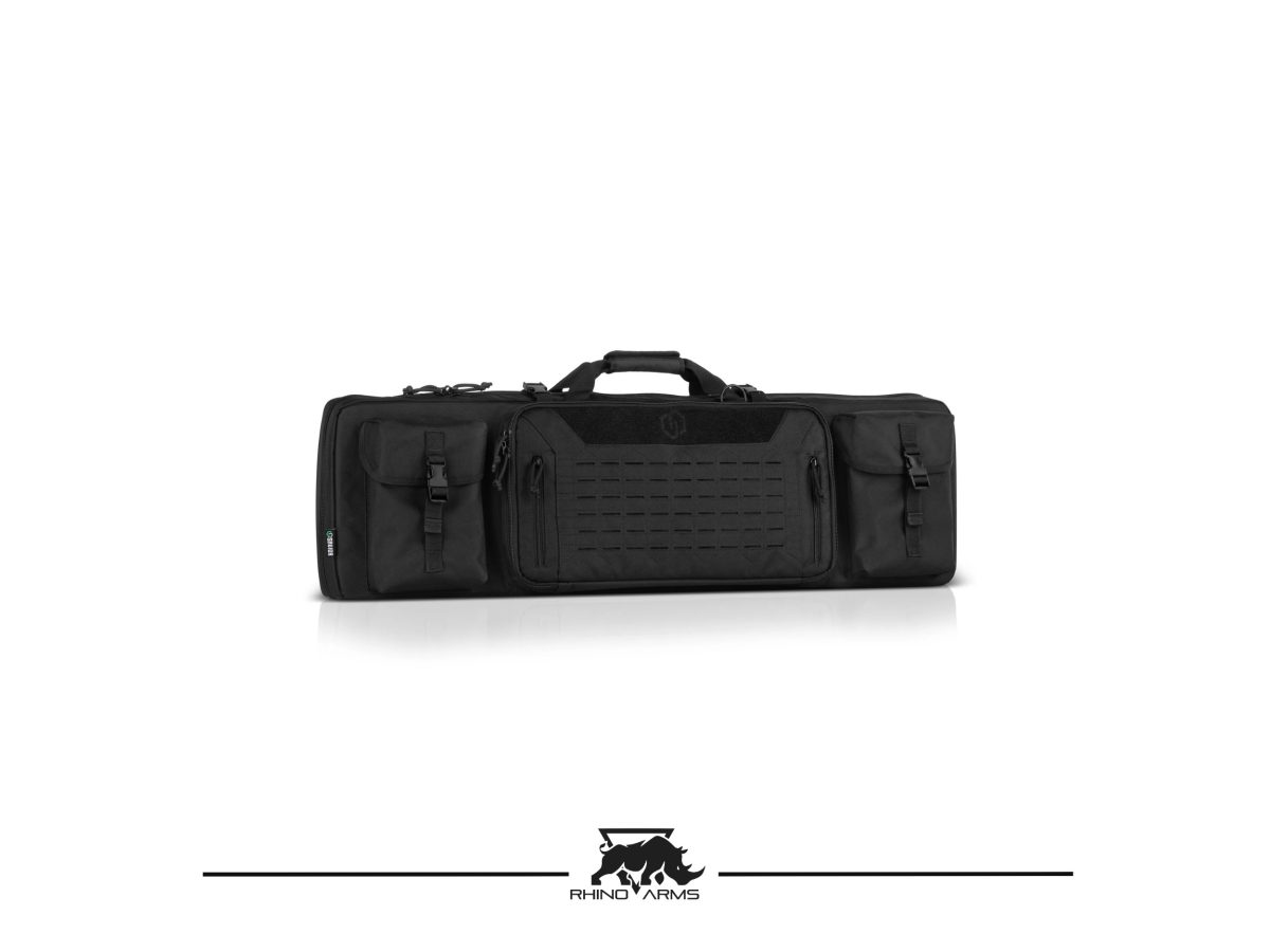 Savior - Urban Warfare Double Rifle Bag 51” ( Black) - Rhino Arms