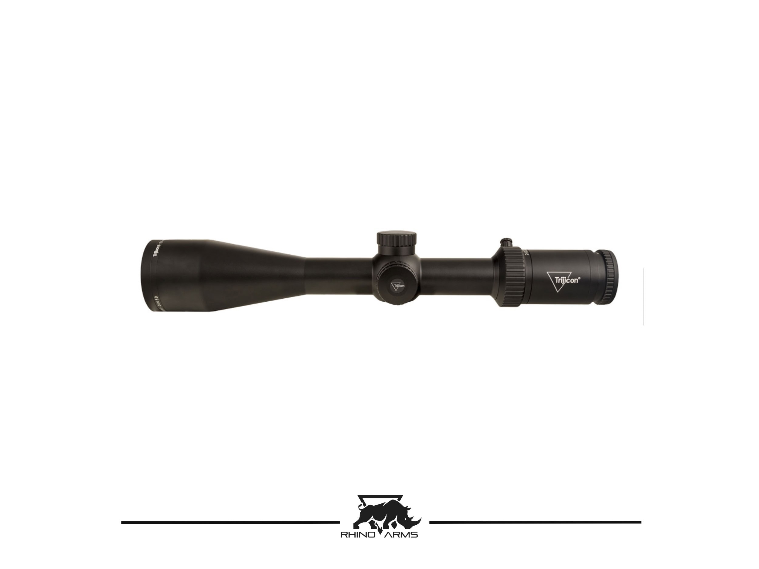 Rhino Arms Trijicon Tenmile HX 6-24x50 riflescope in satin black.